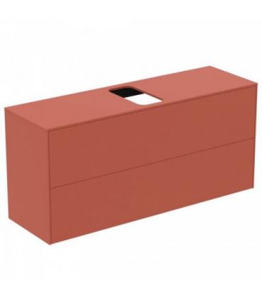 Mobile slim laccato 2 cassetti per lavabo Ideal Standard Conca