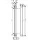 Concealed body for Axor shower column 48798180