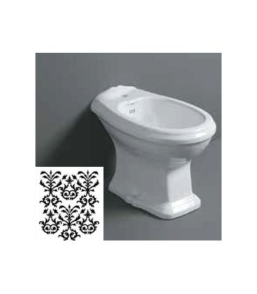 Bidet rimfree sur pied poterie Simas arcade ar833