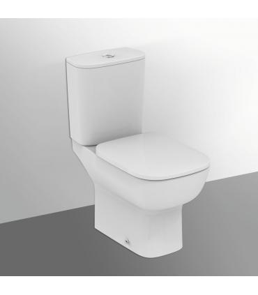 IDEAL STANDARD close-coupled toilet with slim soft close seat collection Esedra