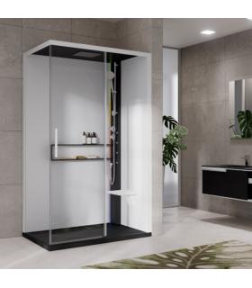 Novellini Glax 2 2.0 2pHydro Plus flat 4.5dx multifunctional shower enclosure