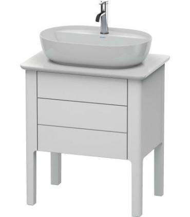 Base lavabo sur le sol, Duravit collection Luv 2 tiroirs