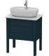 Base lavabo a pavimento, Duravit collezione Luv 2 cassetti