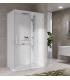 Multifunction shower enclosure Novellini Glax 2 2.0 2p Hydro plate 4.5 cm dx