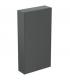 Ideal Standard Conca lacquered column cabinet with two doors