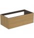 Ideal Standard Conca veneered vanity for washbasin without top