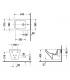 Duravit Bidet suspendu, Durastyle , 2287150000