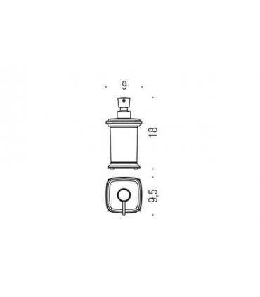 Dispenser sapone Colombo  serie Portofino art.B9326