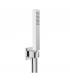 Complete hand shower with water inlet, Support and hose, Nobili AD146/30