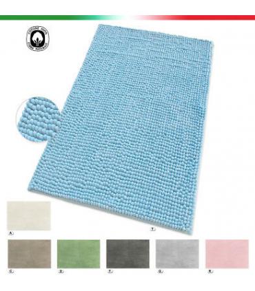 Fluffy bathroom rug 80x50