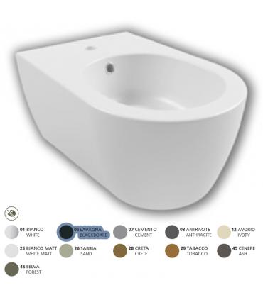 Bidet sospeso monoforo fissaggi nascosti serie Fusion Alchemy art.A0Y1D901