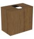 Slim veneered cabinet for Ideal Standard washbasin, Conca series