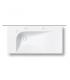 Lavabo suspendeux 100 cm sans trous collection Grandangle