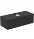 Mobile lavabo legno impiallacciato 1 cassetto, Ideal Standard Conca