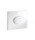 Flush plate horizontal 1 button Grohe collection Skate Air with ecojoy