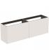 Mobile slim lacquered 2 drawers Ideal Standard Conca without top