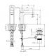 Mixer for washbasin Bellosta collection JeansQ