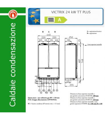 Chaudiere a' condensation IMMERGAS  Victrix TT Plus