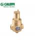 Caleffi 551006 DISCAL deaerator with drain, 1 '' FF connections