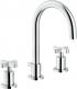 Faucet for washbasin  3 holes Nobili series  Lira with drain