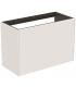 Slim lacquered cabinet without top for Ideal Standard Conca washbasin