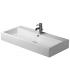 Duravit single hole console sink 120cm Vero 454120 white