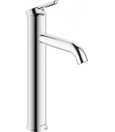 Mitigeur lavabo haut, taglia L, Duravit collection C.1 sans échappement