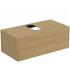 Mobile lavabo legno impiallacciato 1 cassetto, Ideal Standard Conca