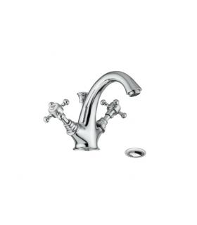 Washbasin mixer single hole and discharge, Bellosta collection Edward