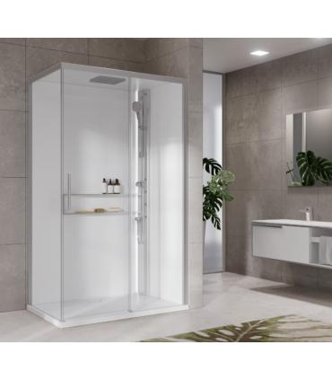 Multifunction shower enclosure Novellini Glax 2 2.0 2p Hydro plate 4.5 cm dx