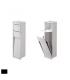 Modulo con Paper holder and toilet brush holder  in steel  INDA linea My Secret