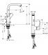 Mitigeur monotrou pour lavabo Hansgrohe Hansgrohe collection starck