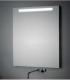 Koh-I-Noor LED mirror with upper light height 80 cm