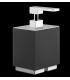 Free standing soap dispenser, Gessi, Rettangolo series, art.20838 black