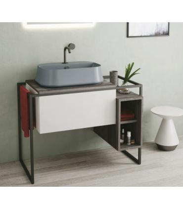 Lavabo da appoggio monoforo Simas serie Sharp SH09