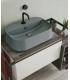 Simas countertop single hole washbasin Sharp SH09 series