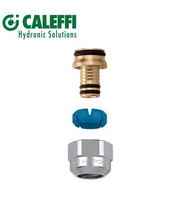Connection multilayer pipes 3/4'', continuous work high temperature Caleffi 679