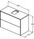 Mobile slim impiallacciato 2 cassetti per lavabo Ideal Standard Conca