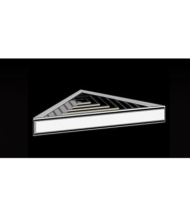 Grille d'angle murale collection Gessi Eleganza