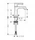 Tap single hole washbasin Hansgrohe axor Citterio M
