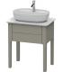 Base lavabo a pavimento, Duravit collezione Luv 1 cassetto