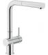 Kitchen mixer with extractable hand shower, Nobili collection Live LV00117