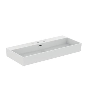 Lavabo da appoggio o sospeso Ideal Standard serie Extra tre fori