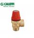 Safety valve ordinary male x female Caleffi