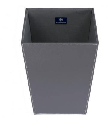 Koh-i-Noor waste paper bin, model 2603 in eco-leather