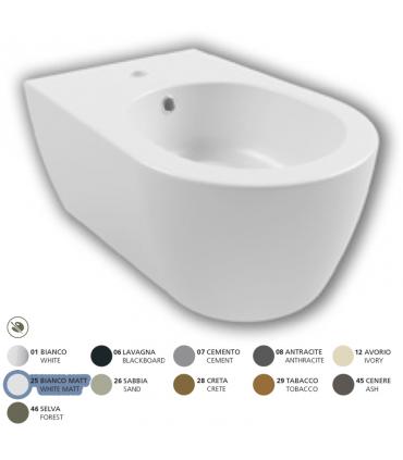 Bidet sospeso monoforo fissaggi nascosti serie Fusion Alchemy art.A0Y1D901