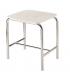 Tabouret avec assise 35x33x46 cm collection Hotellerie Inda