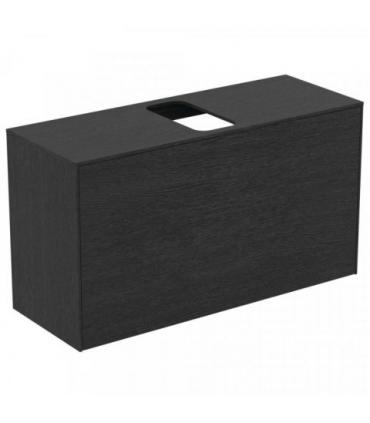 Meuble mince plaqué pour lavabo Ideal Standard série Conca