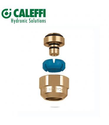 Raccordement auto-adaptable pour tuyaux plastique, unique et multicouche   3/4 Caleffi 680 deRCAL