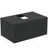 Mobile lavabo legno impiallacciato 1 cassetto, Ideal Standard Conca